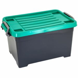 CONTAINER BOX PLASTIK SERBAGUNA 25 LITER ATARI 9705 (2) CONTAINER BOX PLASTIK SERBAGUNA 25 LITER ATARI 9705, UKURAN 483 x 311 x 269 mm: Solusi Penyimpanan Praktis, Kokoh, dan Modern untuk Rumah, Kantor, Toko, dan Gudang