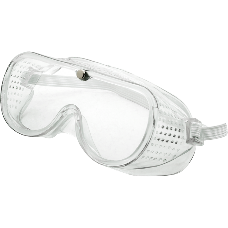 Jual GOGGLES SAFETY CLEAR GLASSES GREEN LEAF TIPE 1886 Berkualitas di Indonesia