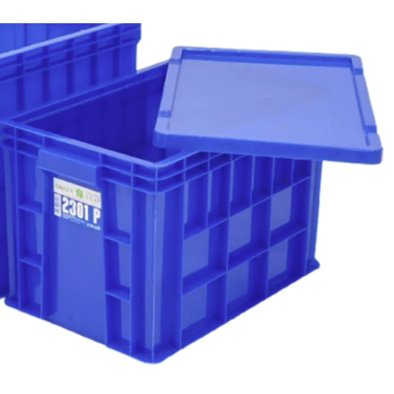 INDUSTRIAL CONTAINER BOX KERANJANG PLASTIK GREEN LEAF 2301 P | RAJA PLASTIK INDONESIA