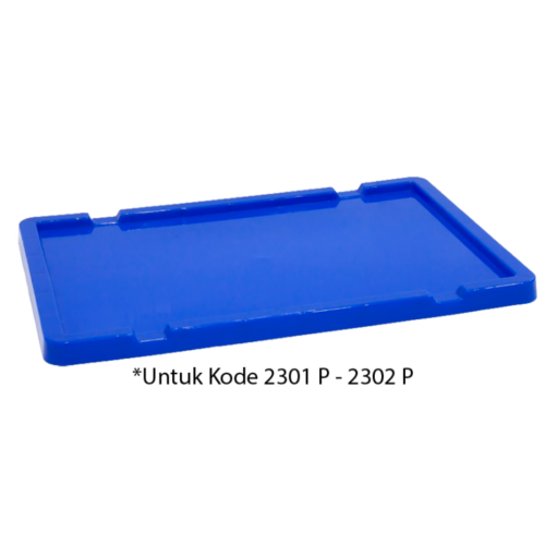 Industrial Container Lid / Tutup Tipe 2226 Green Leaf Untuk Container Box Industri Tipe 2301 & 2302 | Raja Plastik Indonesia | Minimal Order 12 Pcs (1 Pack) | Jual & Kirim ke Seluruh Indonesia