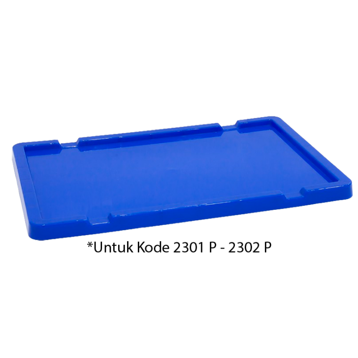 Industrial Container Lid / Tutup Tipe 2226 Green Leaf Untuk Container Box Industri Tipe 2301 & 2302 | Raja Plastik Indonesia | Minimal Order 12 Pcs (1 Pack) | Jual & Kirim ke Seluruh Indonesia