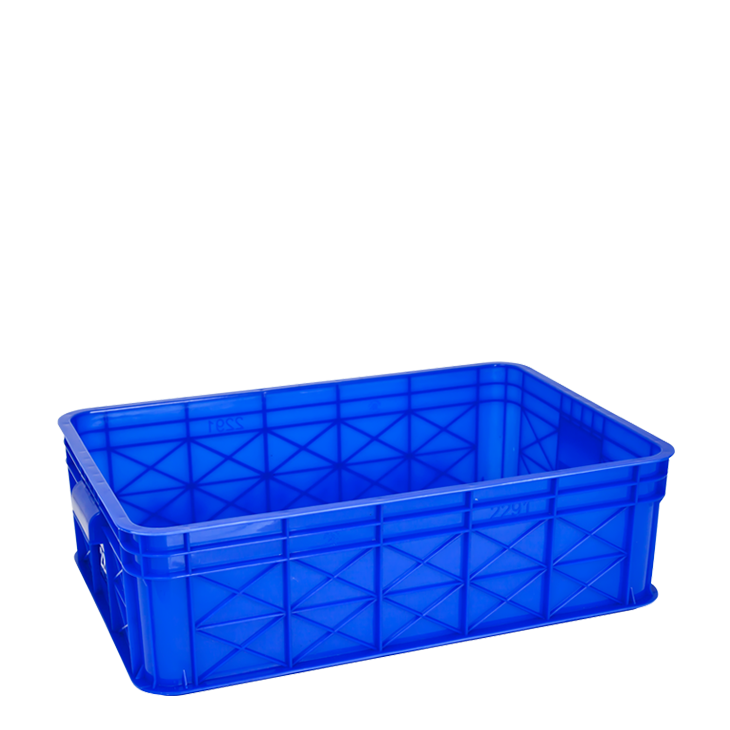 KERANJANG PLASTIK INDUSTRI 41 LITER GREEN LEAF TIPE 2291 P, UKURAN 631 x 414 x 184 mm: Solusi Penyimpanan Heavy Duty yang Kokoh, Higienis, dan Efisien untuk Berbagai Kebutuhan Industri