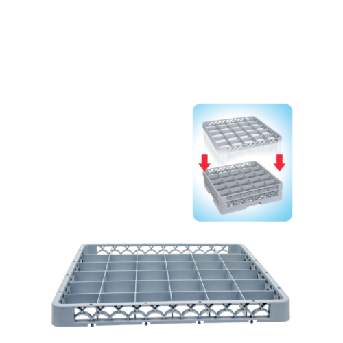 KRAT RAK CUCI GELAS ISI 36 GREEN LEAF TIPE 2214 – X YUKAKO DISH RACK EXTENSION