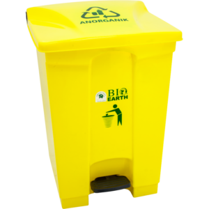 TEMPAT SAMPAH INJAK PLASTIK 50 LITER GL BIO DUSTBIN 2169 ANOR (ANORGANIC PRINTING) | RAJA PLASTIK INDONESIA