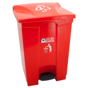 TEMPAT SAMPAH INJAK PLASTIK 50 LITER GL BIO DUSTBIN 2169 B3 (Hazardous & Toxic Printing)
