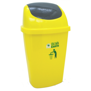 TEMPAT SAMPAH PLASTIK 50 LITER GREEN LEAF BIO DUSTBIN 2155 RAJA PLASTIK INDONESIA