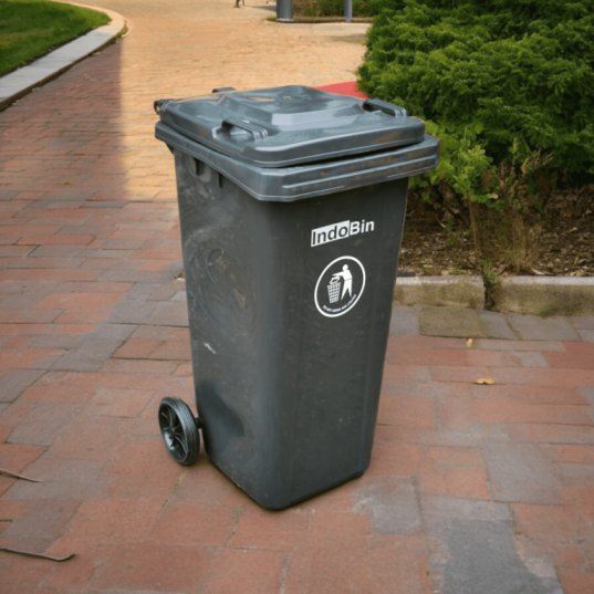 TEMPAT SAMPAH PLASTIK BESAR 120 LITER INDOBIN TIPE B120P – Solusi Tempat Sampah HDPE Premium untuk Industri, HORECA, Perkantoran dan Fasilitas Umum