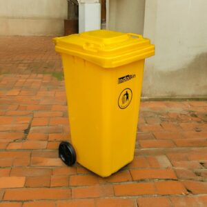 TEMPAT SAMPAH PLASTIK BESAR 120 LITER INDOBIN TIPE B120P – Solusi Tempat Sampah HDPE Premium untuk Industri, HORECA, Perkantoran dan Fasilitas Umum
