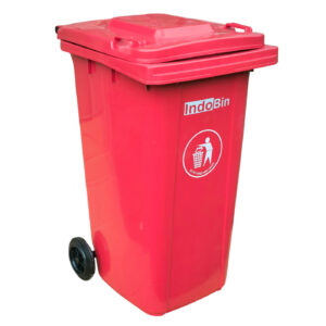 TEMPAT SAMPAH PLASTIK BESAR 240 LITER INDOBIN TIPE B240P: Solusi Tempat Sampah Plastik HDPE 240 Liter Berkualitas Industri untuk Area Komersial, Perkantoran, Pabrik, dan Fasilitas Umum