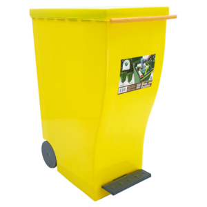 TEMPAT SAMPAH RODA INJAK 34 LITER GREEN LEAF TIPE VENTURA 2129 | RAJA PLASTIK INDONESIA