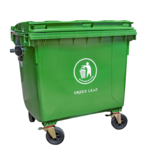 TEMPAT SAMPAH SUPER JUMBO 1100 LITER GREEN LEAF BIO DUSTBIN TIPE 2307 TP (TANPA PIJAKAN): Solusi Tempat Sampah Industrial Berkapasitas Super Jumbo untuk Pengelolaan Sampah Skala Besar