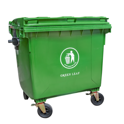 TEMPAT SAMPAH SUPER JUMBO 1100 LITER GREEN LEAF BIO DUSTBIN TIPE 2307 TP (TANPA PIJAKAN): Solusi Tempat Sampah Industrial Berkapasitas Super Jumbo untuk Pengelolaan Sampah Skala Besar