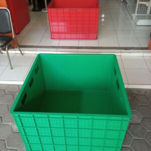 CONTAINER BOX INDUSTRI BESAR PLASTIK RAPAT 640 LITER ATARI 9883 (2) CONTAINER BOX INDUSTRI BESAR PLASTIK RAPAT 640 LITER ATARI 9883 UKURAN 100x100x64 CM | RAJA PLASTIK INDONESIA