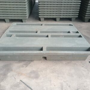 PALLET PLASTIK MURAH DAUR ULANG 100x120x15 CM - RAIB RECYCLED PLASTIC PALLET TIPE SP25 | RAJA PLASTIK INDONESIA