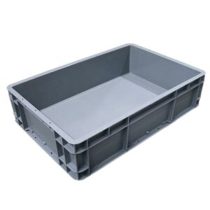 BOX CONTAINER PLASTIK INDUSTRI LINHUI EU64148 UKURAN 60x40x14,8 CM | RAJA PLASTIK INDONESIA