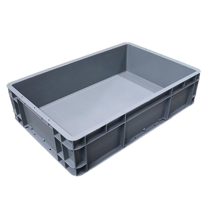 BOX CONTAINER PLASTIK INDUSTRI LINHUI EU64148 UKURAN 60x40x14,8 CM | RAJA PLASTIK INDONESIA