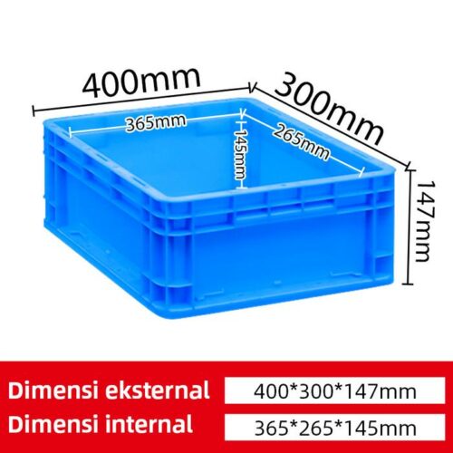 BOX PLASTIK CONTAINER LOGISTIK & INDUSTRI SERBAGUNA LINHUI EU 43147 BOX PLASTIK CONTAINER LOGISTIK & INDUSTRI SERBAGUNA LINHUI EU 43147 UKURAN 40x30x14,7 CM STANDAR INTERNASIONAL: Solusi Box Plastik Serbaguna untuk Kebutuhan Logistik, Industri, Gudang, dan Distribusi