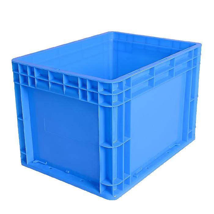 BOX PLASTIK CONTAINER LOGISTIK & INDUSTRI SERBAGUNA LINHUI EU 43280 UKURAN 40x30x28 CM STANDAR INTERNASIONAL | RAJA PLASTIK INDONESIA