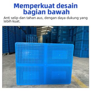 CONTAINER BOX PLASTIK INDUSTRI LINHUI EU86280 (5) CONTAINER BOX PLASTIK INDUSTRI LINHUI EU86280 UKURAN 80x60x28 CM (Thickened Bottom) | RAJA PLASTIK INDONESIA