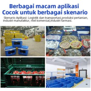 KERANJANG INDUSTRI BESAR JUMBO LINHUI 1 METER BASKET 385 LITER UKURAN 103x68x55 CM | RAJA PLASTIK INDONESIA