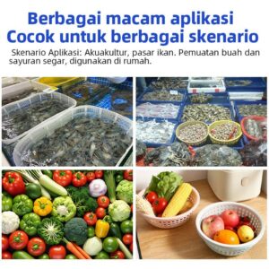 KERANJANG INDUSTRI SEDANG PLASTIK LINHUI TIPE 620 BASKETS UKURAN 60,5x40x35 CM | RAJA PLASTIK INDONESIA