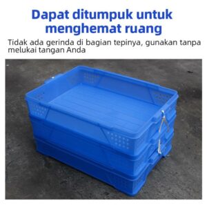 KERANJANG ROTI PLASTIK 60x40x11,5 CM LINHUI BREAD BASKETS | RAJA PLASTIK INDONESIA