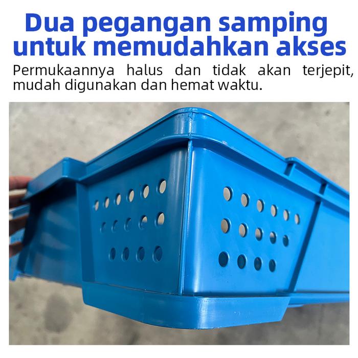 KERANJANG ROTI PLASTIK 60x40x11,5 CM LINHUI BREAD BASKETS | RAJA PLASTIK INDONESIA