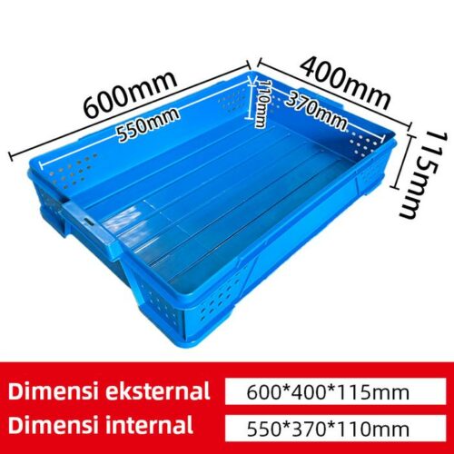 KERANJANG ROTI PLASTIK 60x40x11,5 CM LINHUI BREAD BASKETS | RAJA PLASTIK INDONESIA