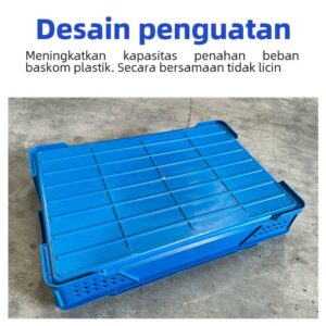 KERANJANG ROTI PLASTIK 60x40x11,5 CM LINHUI BREAD BASKETS | RAJA PLASTIK INDONESIA