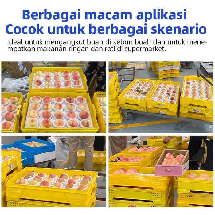 KERANJANG ROTI PLASTIK 60x40x11,5 CM LINHUI BREAD BASKETS | RAJA PLASTIK INDONESIA