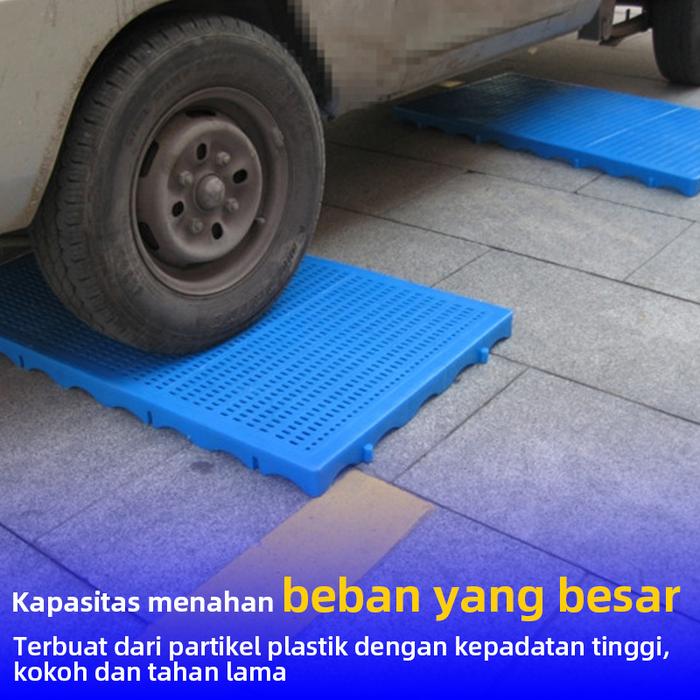 PALET FLOORING PLASTIK 100x60x5 CM LINHUI 1006 | ALAS GUDANG ANTI LEMBAB MULTIFUNGSI untuk Berbagai Kebutuhan Alas Lantai