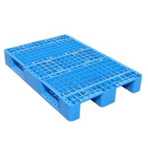 PALLET PLASTIK BARU MURAH WARNA BIRU LINHUI 1208 RACKABLE 120x80x15 CM | RAJA PLASTIK INDONESIA