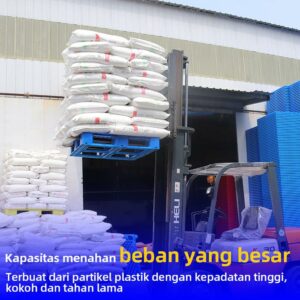 PALLET PLASTIK BARU WARNA BIRU LINHUI 1111 STACKABLE 110x110x15 CM (5) PALLET PLASTIK BARU WARNA BIRU LINHUI 1111 STACKABLE 110x110x15 CM | RAJA PLASTIK INDONESIA