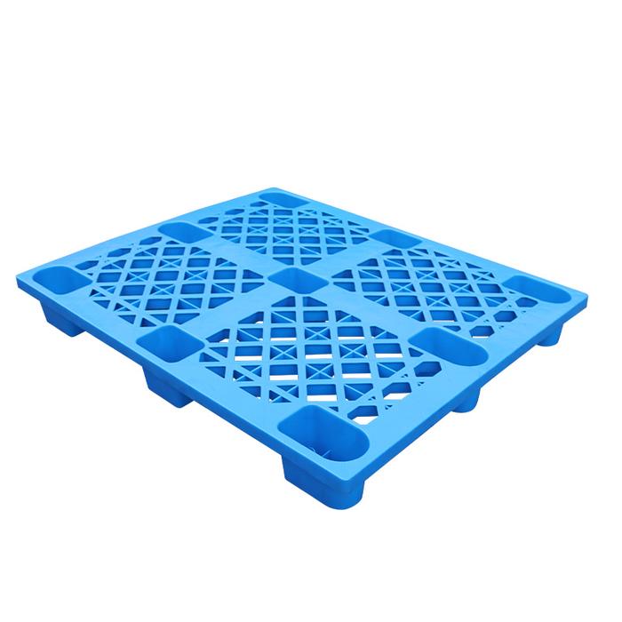 PALLET PLASTIK BARU WARNA BIRU LINHUI 1210 NESTABLE 120x100x14 CM | RAJA PLASTIK INDONESIA