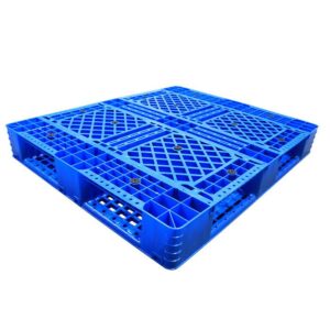 PALLET PLASTIK BARU WARNA BIRU LINHUI 1210 STACKABLE (3) PALLET PLASTIK BARU WARNA BIRU LINHUI 1210 STACKABLE 120x100x15 CM: Solusi Pallet Plastik Berkualitas untuk Gudang, Industri, dan Distribusi