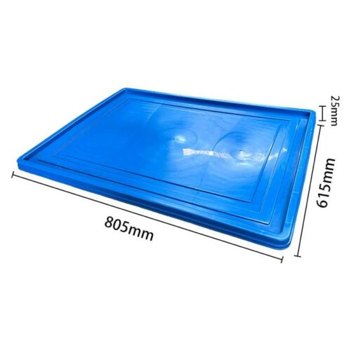 TUTUP BOX LINHUI EU800 (Ordinary Cover) UNTUK CONTAINER BOX TIPE EU86230, EU86280 & EU86340 | RAJA PLASTIK INDONESIA