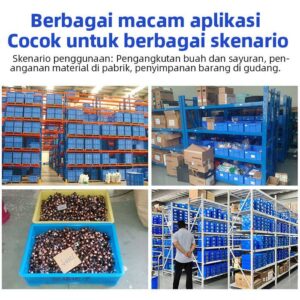 KERANJANG PLASTIK BOX KECIL INDUSTRI LINHUI TIPE 1,2,3 & 4 (5) KERANJANG PLASTIK BOX KECIL INDUSTRI LINHUI TIPE 1,2,3 & 4 (4 Ukuran) | RAJA PLASTIK INDONESIA