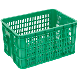 KONTAINER PLASTIK INDUSTRIAL SERBAGUNA ATARI 9886 L (LUBANG) UKURAN 49,5 x 35 x 26,7 CM: Solusi Penyimpanan dan Distribusi untuk Berbagai Kebutuhan Industri