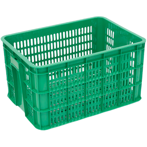 KONTAINER PLASTIK INDUSTRIAL SERBAGUNA ATARI 9886 L (LUBANG) UKURAN 49,5 x 35 x 26,7 CM: Solusi Penyimpanan dan Distribusi untuk Berbagai Kebutuhan Industri