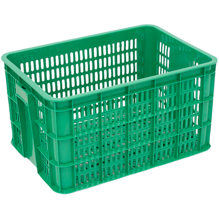 KONTAINER PLASTIK INDUSTRIAL SERBAGUNA ATARI 9886 L (LUBANG) UKURAN 49,5 x 35 x 26,7 CM: Solusi Penyimpanan dan Distribusi untuk Berbagai Kebutuhan Industri