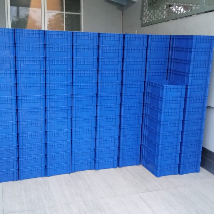 Pengiriman Box Container Plastik Industri Rabbit Tipe 6053 ke Mustika Jaya, Bekasi oleh Tim RAJA PLASTIK INDONESIA